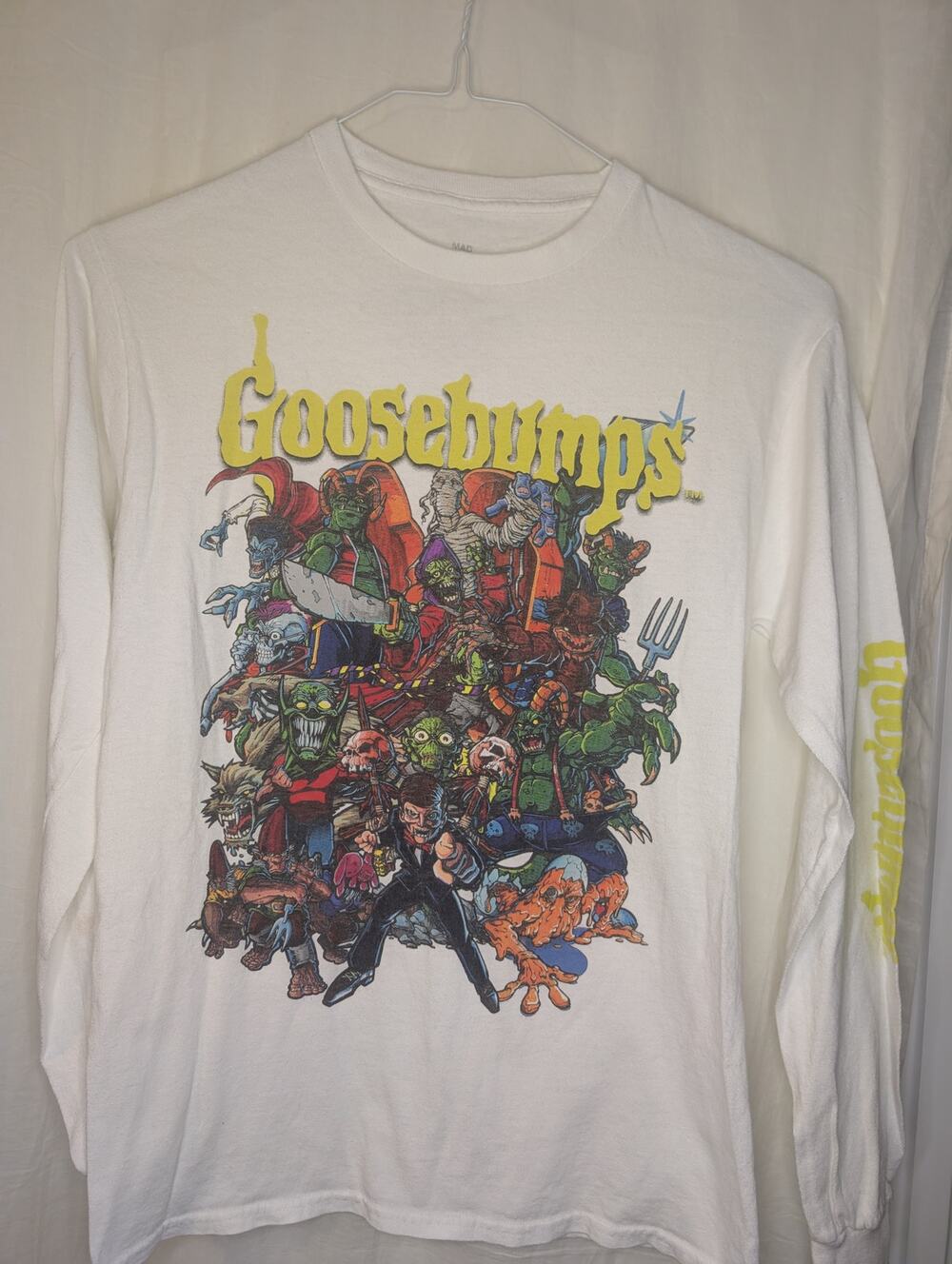 Goosebumps long sleeve tee